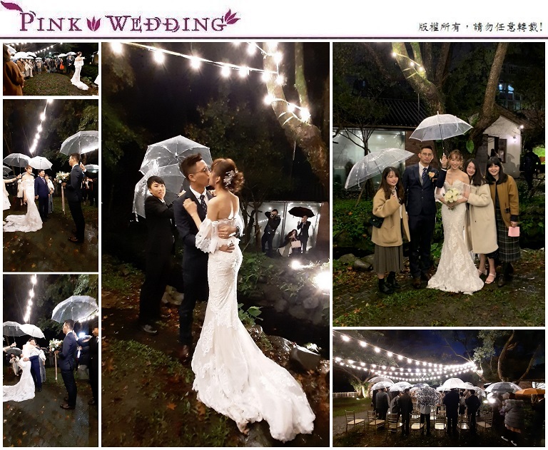 ＜Wendell＆Jessica＞以幸福加溫的雨中婚禮  (台北)
